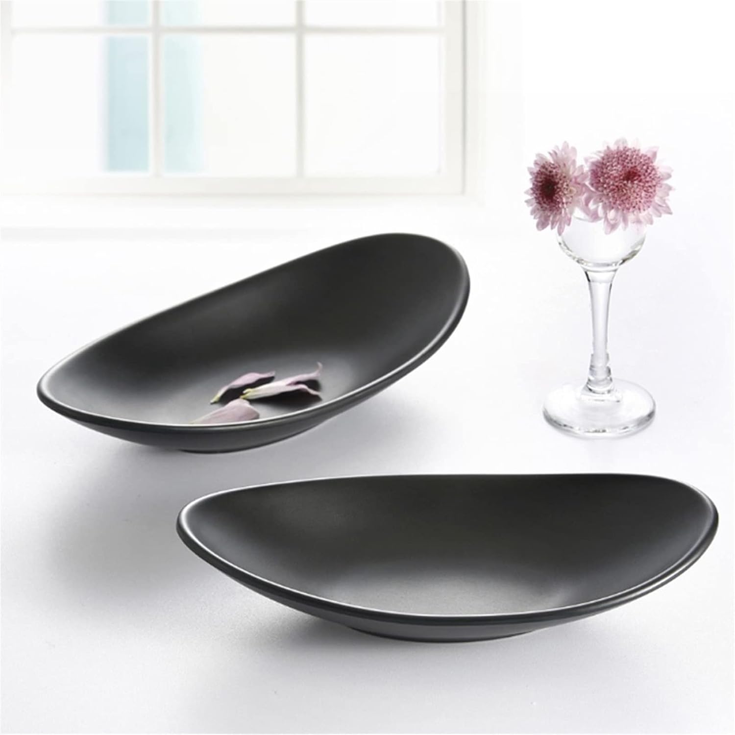 Plato de fruta, cuenco organizador de platos decorativo, platos de desayuno, platos en forma de flor, pan, ensalada, fruta, aperitivos, platos de
