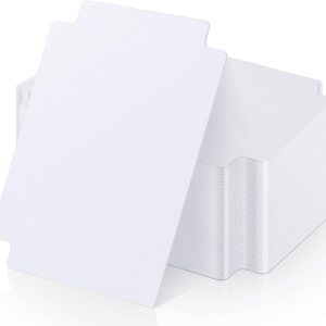 60 separadores de tarjetas intercambiables, separadores de tarjetas blancas con pestañas, caja de tarjetas en blanco, tarjetas divisoras de tarjetas 60 separadores de tarjetas intercambiables, separadores de tarjetas blancas con pestañas, caja de tarjetas en blanco, tarjetas divisoras de tarjetas
