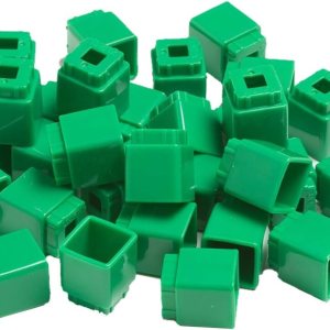 Didax Educational Resources Unifix Cubes, color verde, juego de 100 unidades Didax Educational Resources Unifix Cubes, color verde, juego de 100 unidades