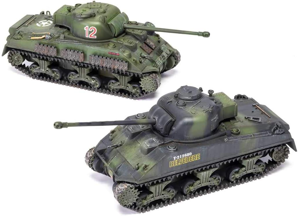 Airfix Sherman Firefly 172 WWII – Kit de modelo de tanque militar de plástico A02341, pequeño