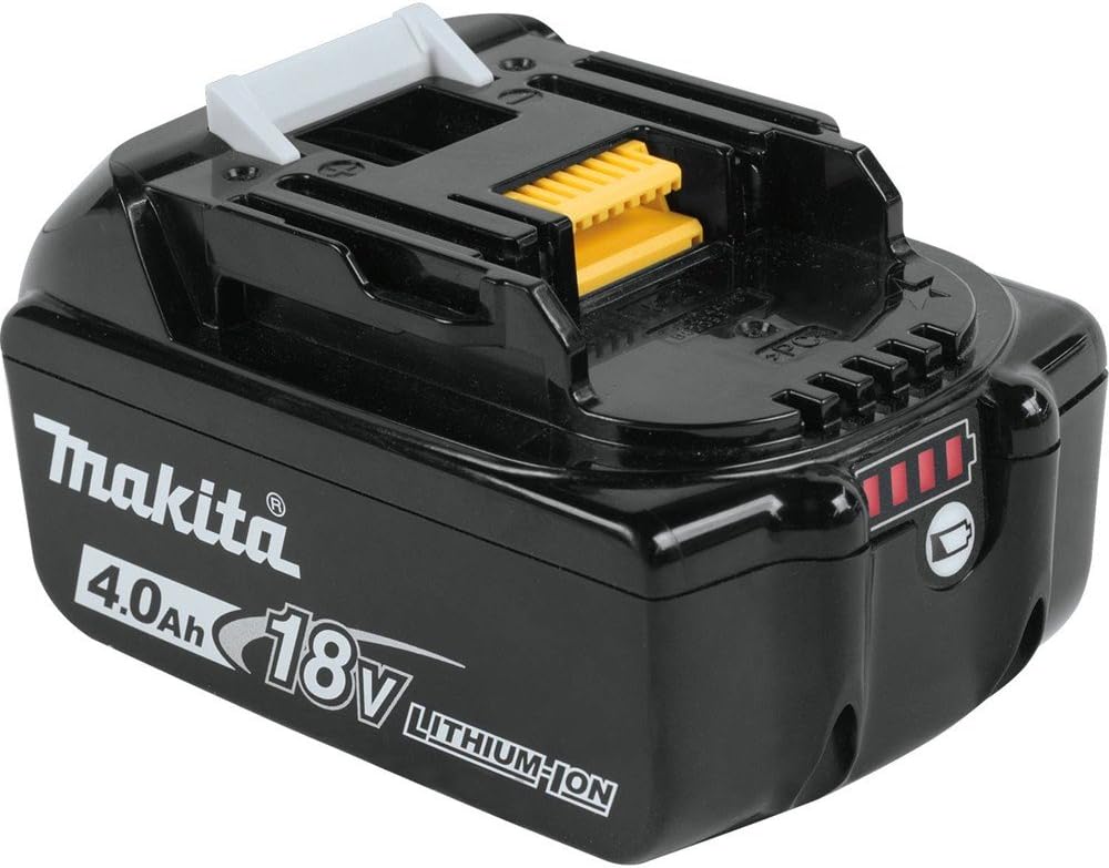 Makita XCU06SM1 – Kit de sierra de cadena de iones de litio sin escobillas de 10 pulgadas con mango superior (4.0Ah) con batería adicional BL1840B