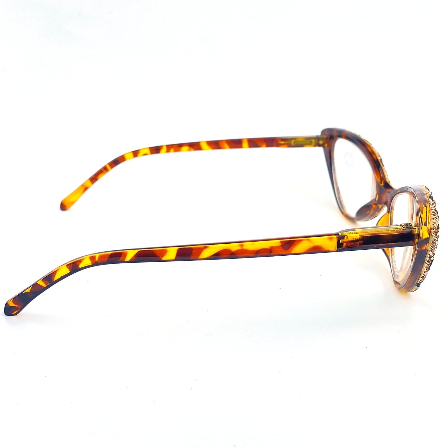Gafas de lectura brillantes con diamantes de imitación para mujer, ojo de gato, bloqueo de luz azul, lupa para fiesta de diamantes