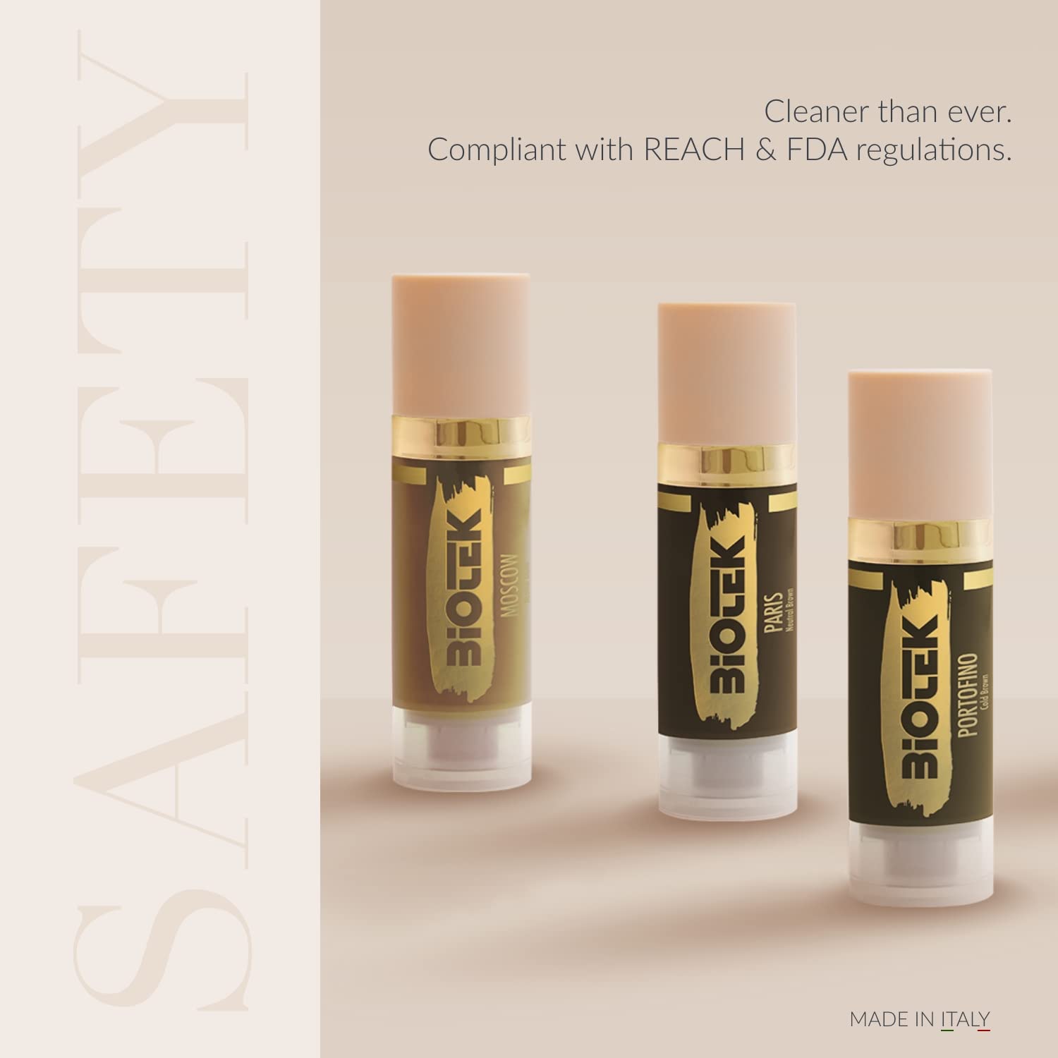 Biotek Pigmento de cejas para maquillaje permanente – Color rubio neutro para cejas – Más que nunca – Hecho en Italia – Moscú 0,61 onzas líquidas
