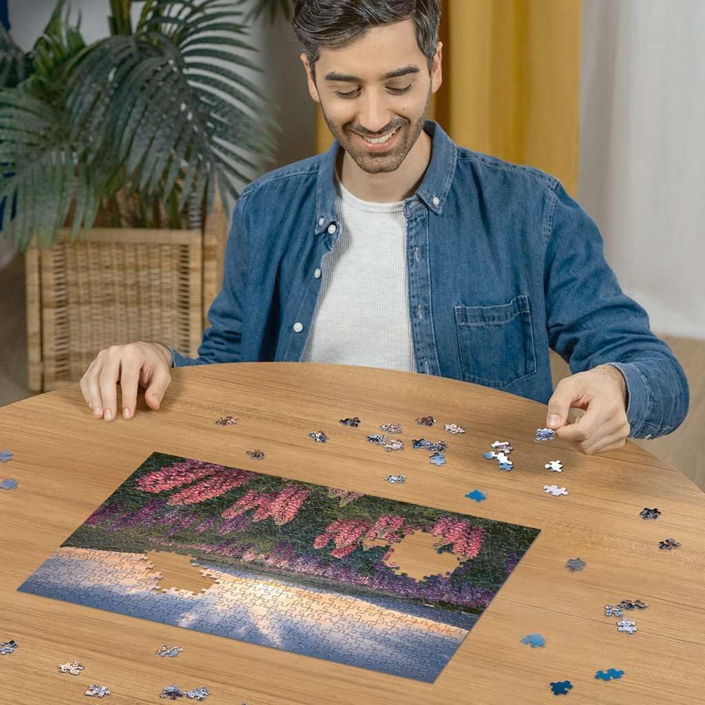 Ravensburger Puzzle 17492 Ravensburger Nature Edition Lupin – Rompecabezas de 500 piezas para adultos y niños a partir de 12 años