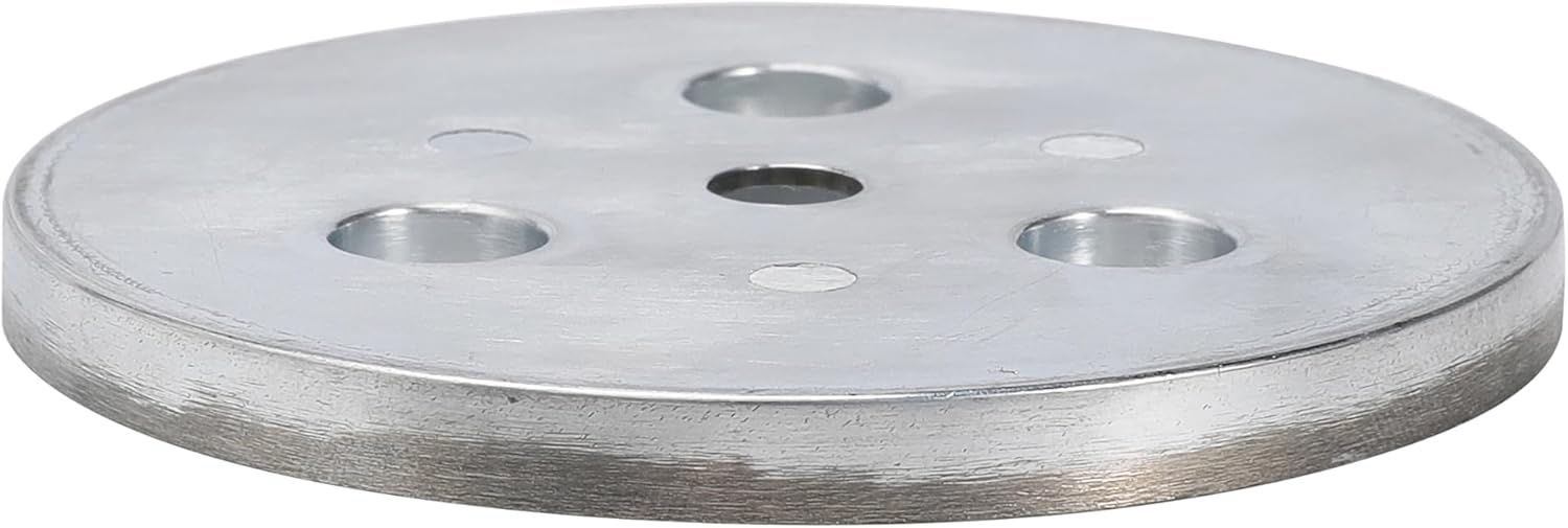Nayciiy Placa de ánodo de zinc con lazos de plástico, placa de zinc para colocar en tu cesta de espumadera, placa anticorrosión y electrólisis (2)