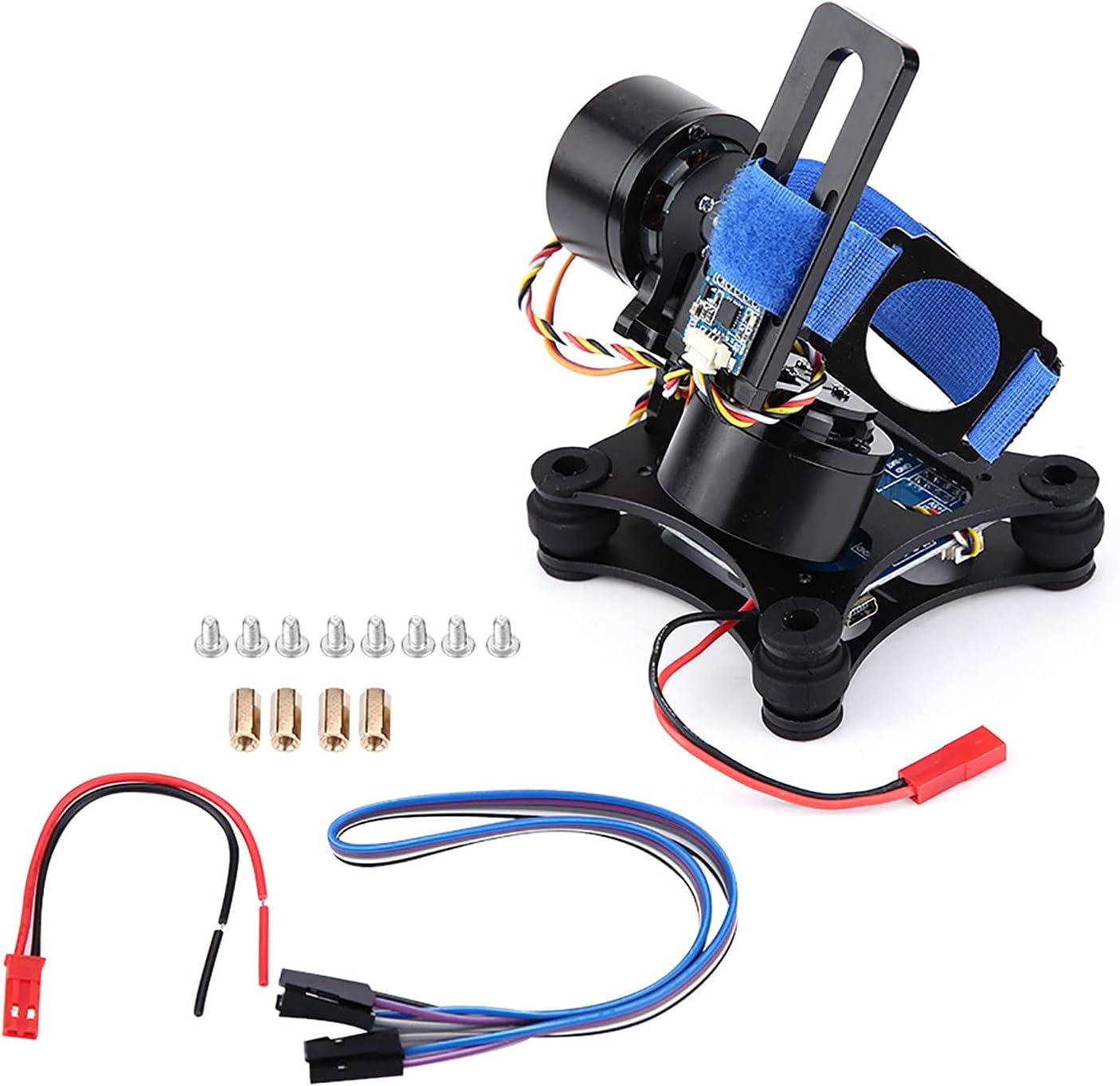 Gimbal de cámara RC Dron, tablero de cardán sin escobillas de metal BGC 2.2 para 33+ 4 cámaras RC Drone Quadcopter accesorio de pieza de componente