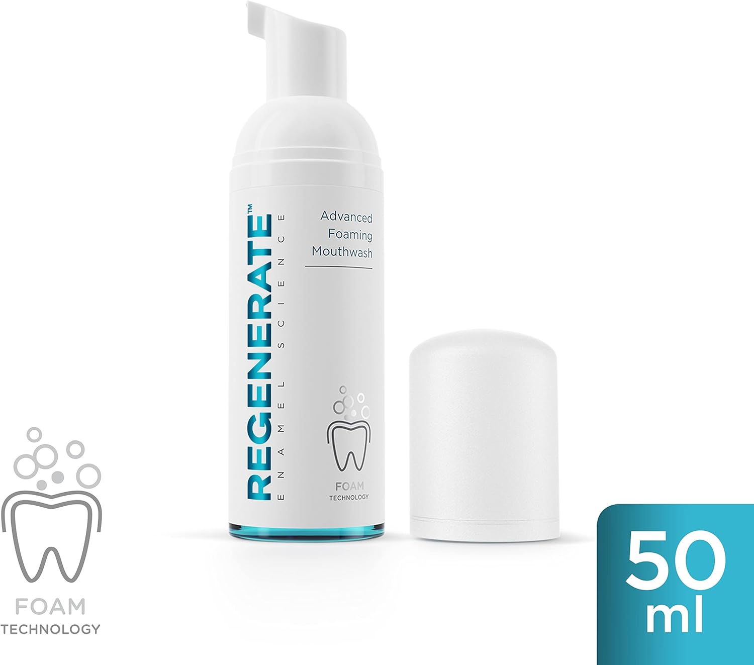 Regenerate Enjuague bucal espumoso avanzado 1.7 oz Fresh