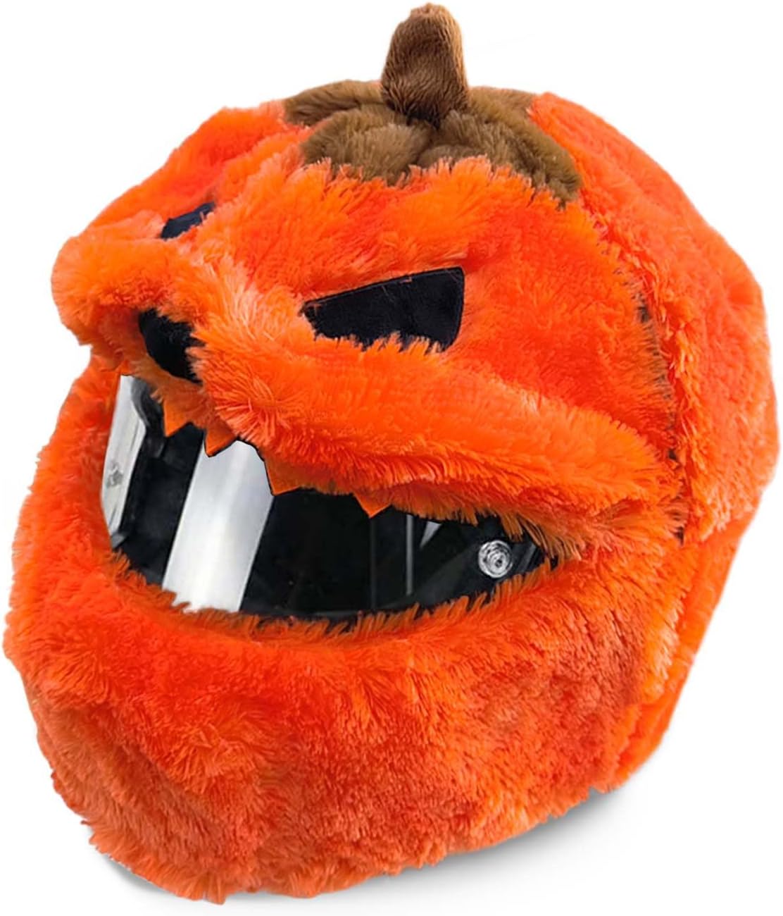 Cubierta de casco de motocicleta de calabaza de Halloween, cubierta de casco de motocicleta de Navidad, cubierta de casco de calabaza, accesorios de