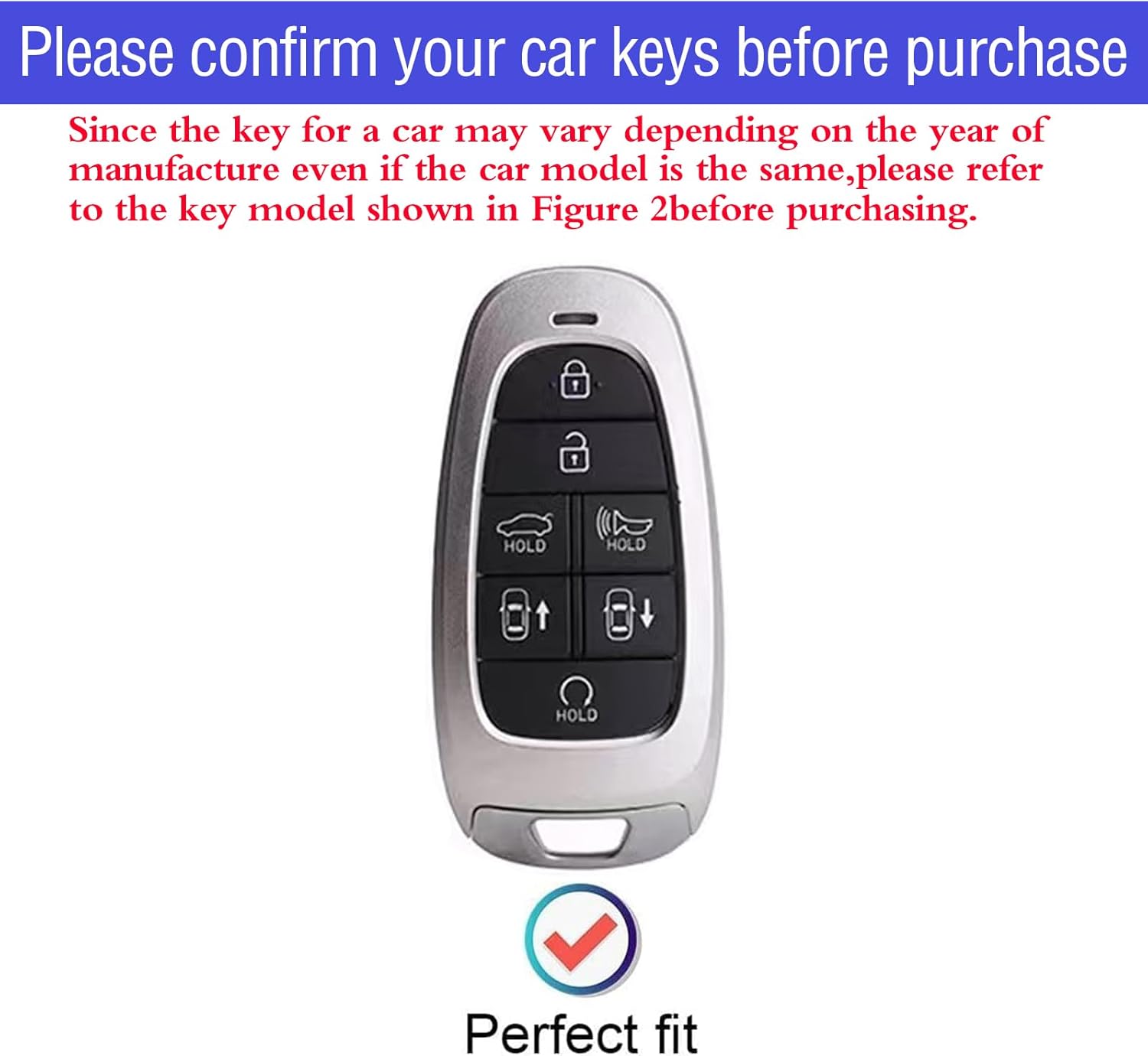 Funda para llavero Hyundai con llavero de TPU de alta calidad, funda protectora de 360 grados para Hyundai Sonata Santa fe Tucson 2019 2020 2021