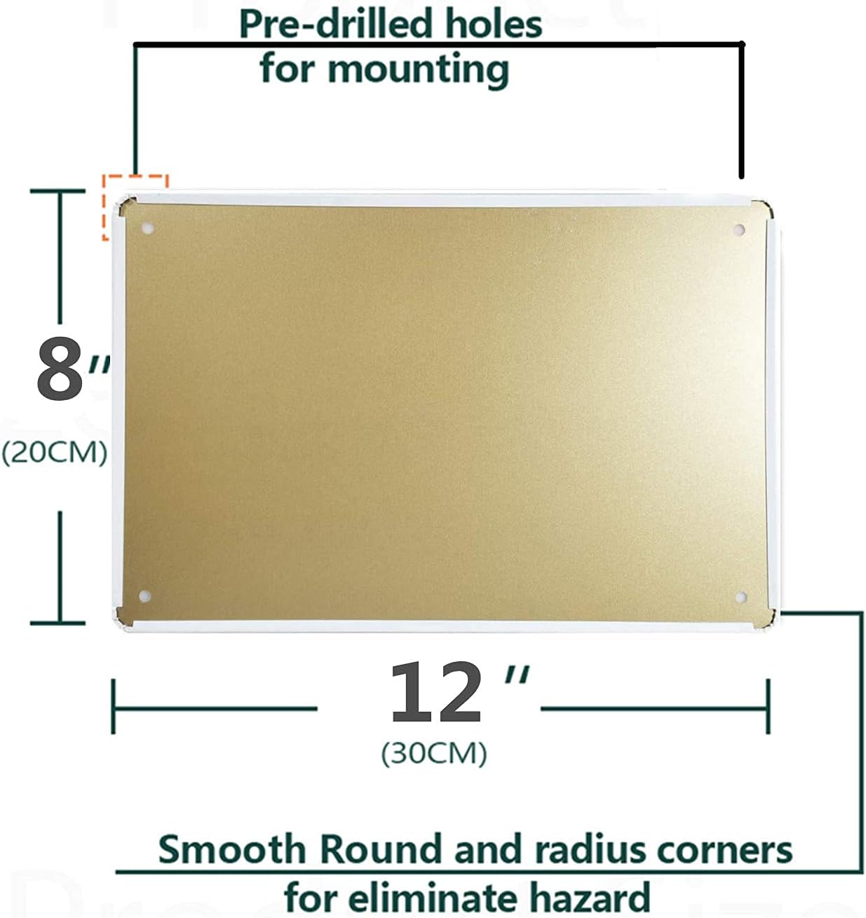 Fort JeffersonDry Tortugas – Cartel de lata retro de 8 x 12 pulgadas