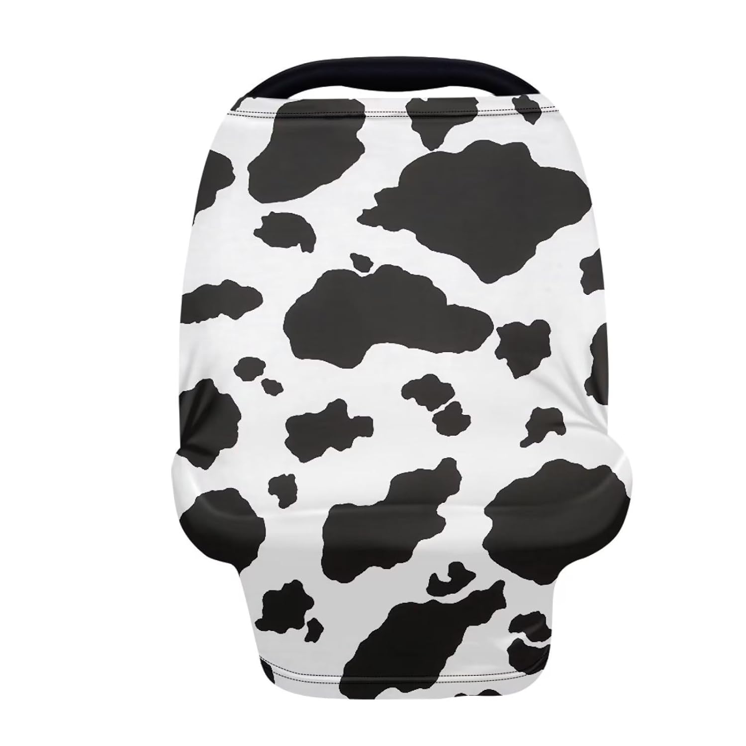 Psesaysky Funda de toldo de asiento de automóvil multiusos de vaca para asiento de automóvil, fundas de lactancia multiusos para lactancia, bufanda