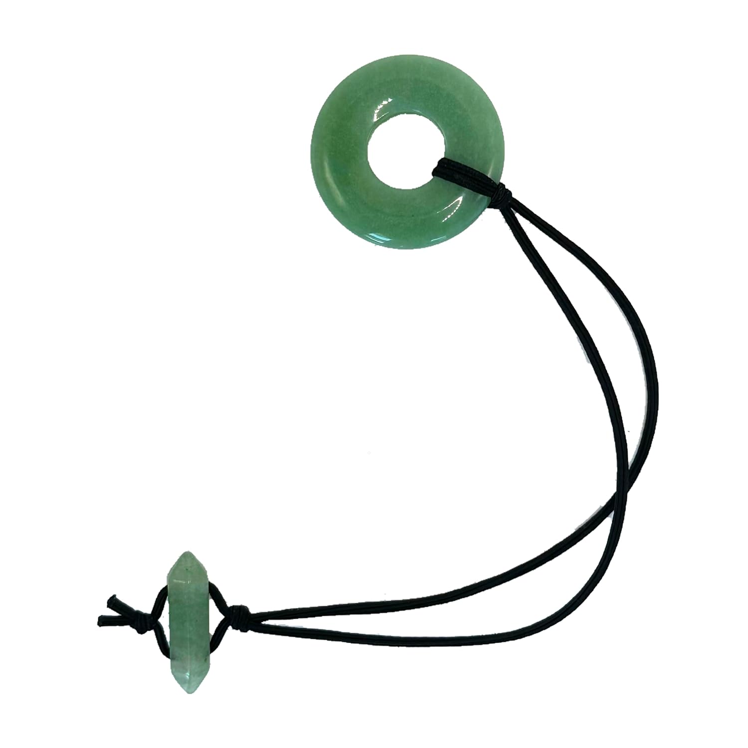Nutty Natte Lazo elástico anudado con piedras preciosas para cabello rastas y cabello grueso, accesorios para cola de caballo, accesorios para el