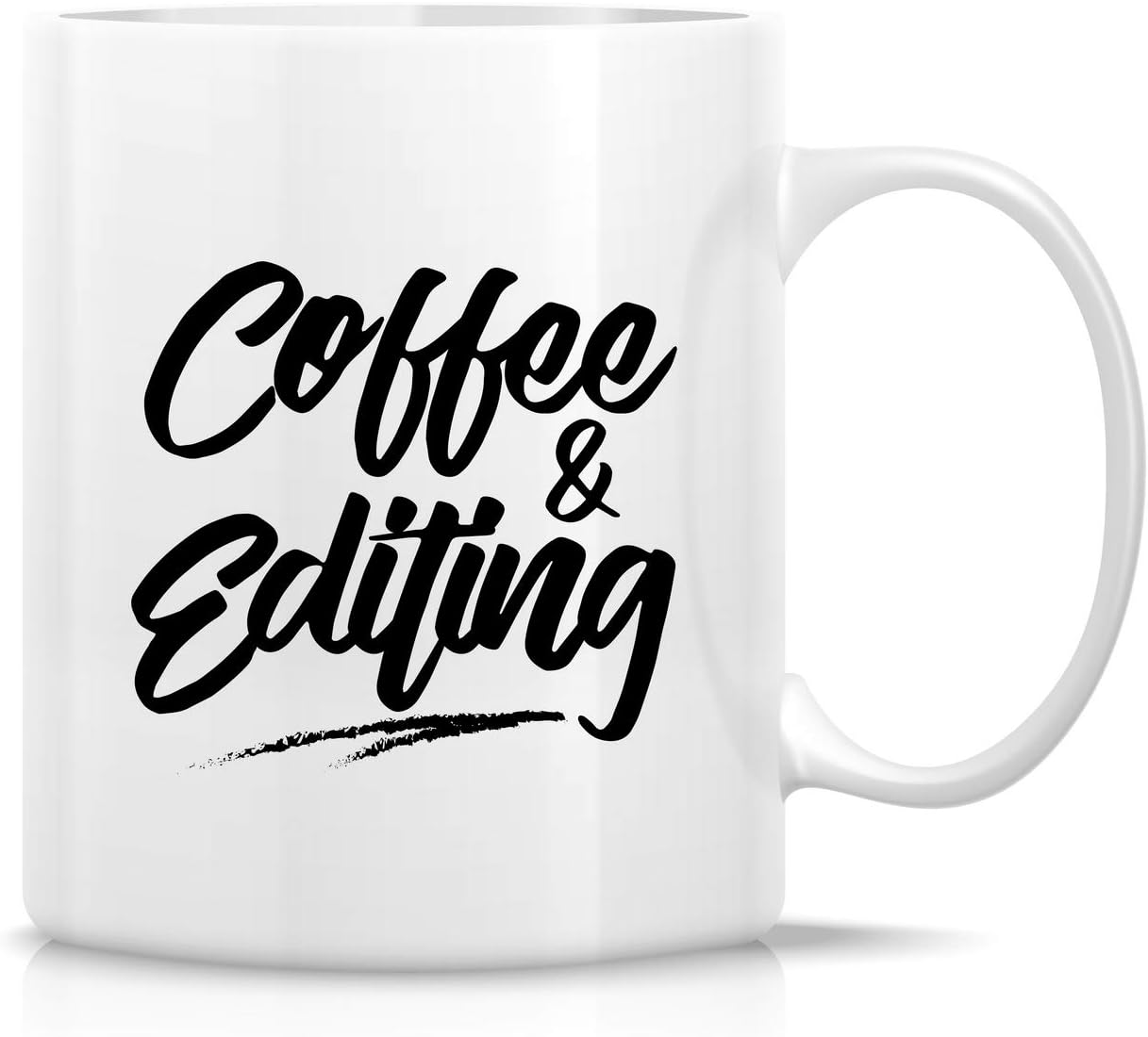 Retreez Funny Mug  Taza de café y cámara de edición para fotógrafos de cerámica de 11 onzas  Divertido, sarcasmo, sarcástico, motivacional, regalos
