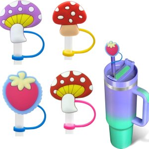 Divertidas fundas de paja para popotes reutilizables, fundas de paja de 0.394 pulgadas, tapas de paja para Stanley de 30 y 40 onzas, cubierta de Divertidas fundas de paja para popotes reutilizables, fundas de paja de 0.394 pulgadas, tapas de paja para Stanley de 30 y 40 onzas, cubierta de