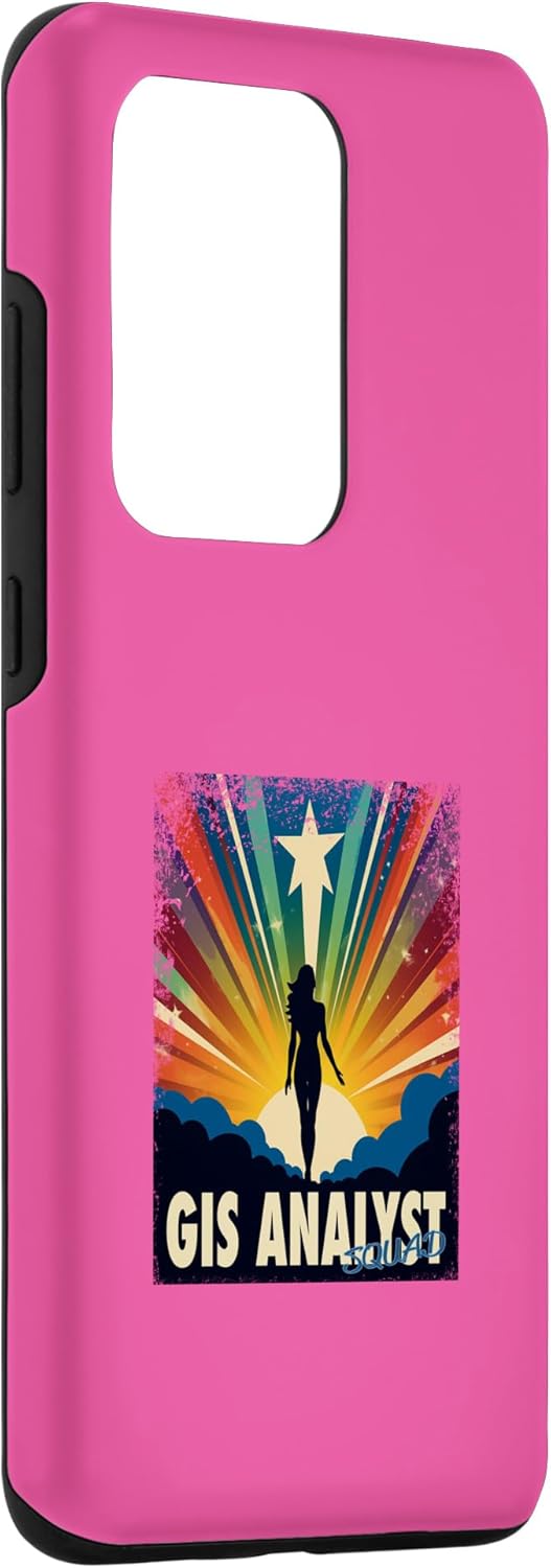 Galaxy S20 Ultra GIS Analyst Funny Female Hero Job Women Case