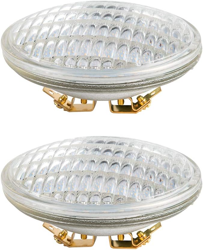 PAR36 Bombilla LED de 12 W para paisaje, 80 W, halógena de repuesto para paisaje, bombillas LED de 12 V CACC de 3000 K, luz blanca cálida, LED PAR36