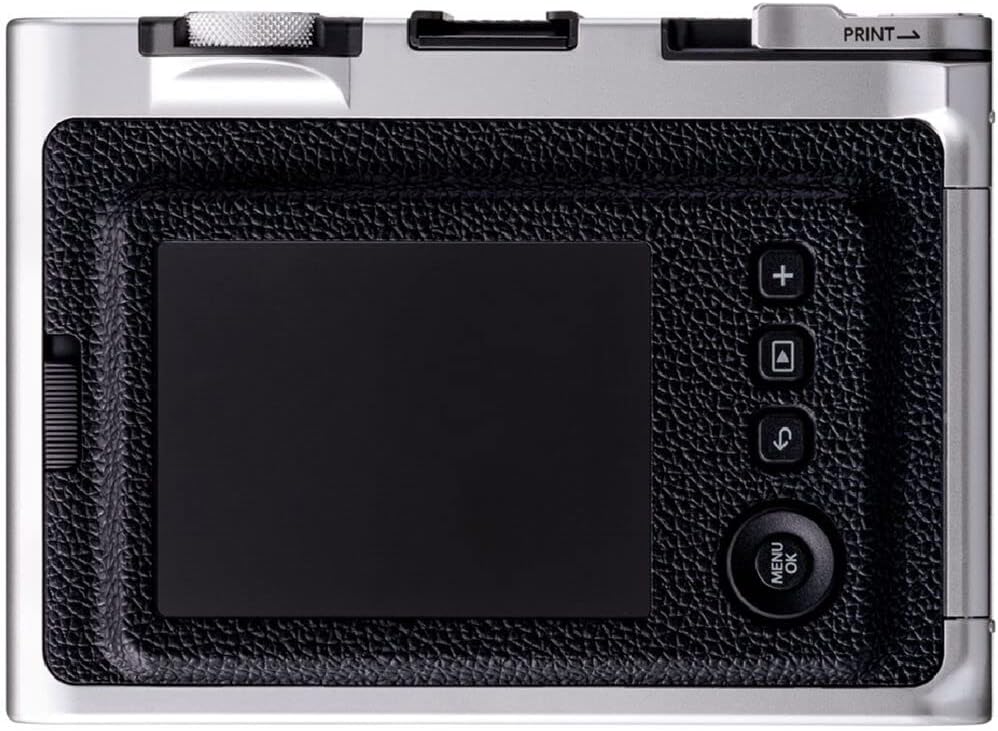 Fujifilm INSTAX Mini EVO Hybrid Instant Camera (negro) Bundle, incluye 60 mini película INSTAX (60 exposiciones), tarjeta de memoria SanDisk 32GB