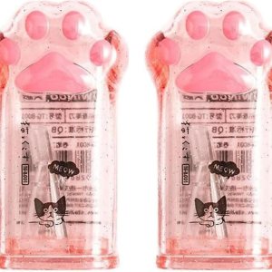 2 sacapuntas de pata de gato rosa, suministros escolares kawaii, regalo para estudiantes, sacapuntas kawaii, suministros escolares para niños, 2 sacapuntas de pata de gato rosa, suministros escolares kawaii, regalo para estudiantes, sacapuntas kawaii, suministros escolares para niños,