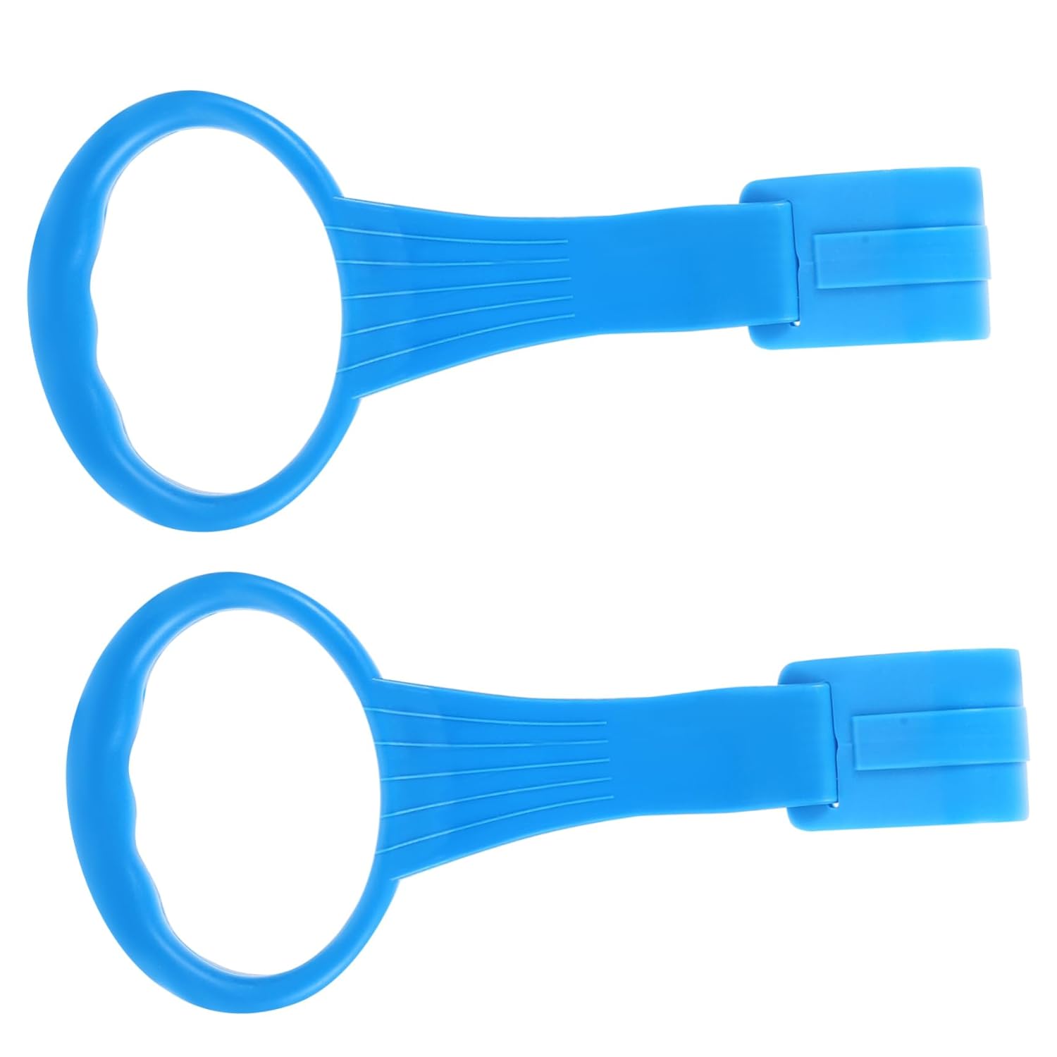 ABOOFAN 1 par bebé pull up anillo jugar gimnasio cuna tire anillo bebé caminar ejercicio bebé pie anillos cuna anillos colgante brazo fuerza anillo