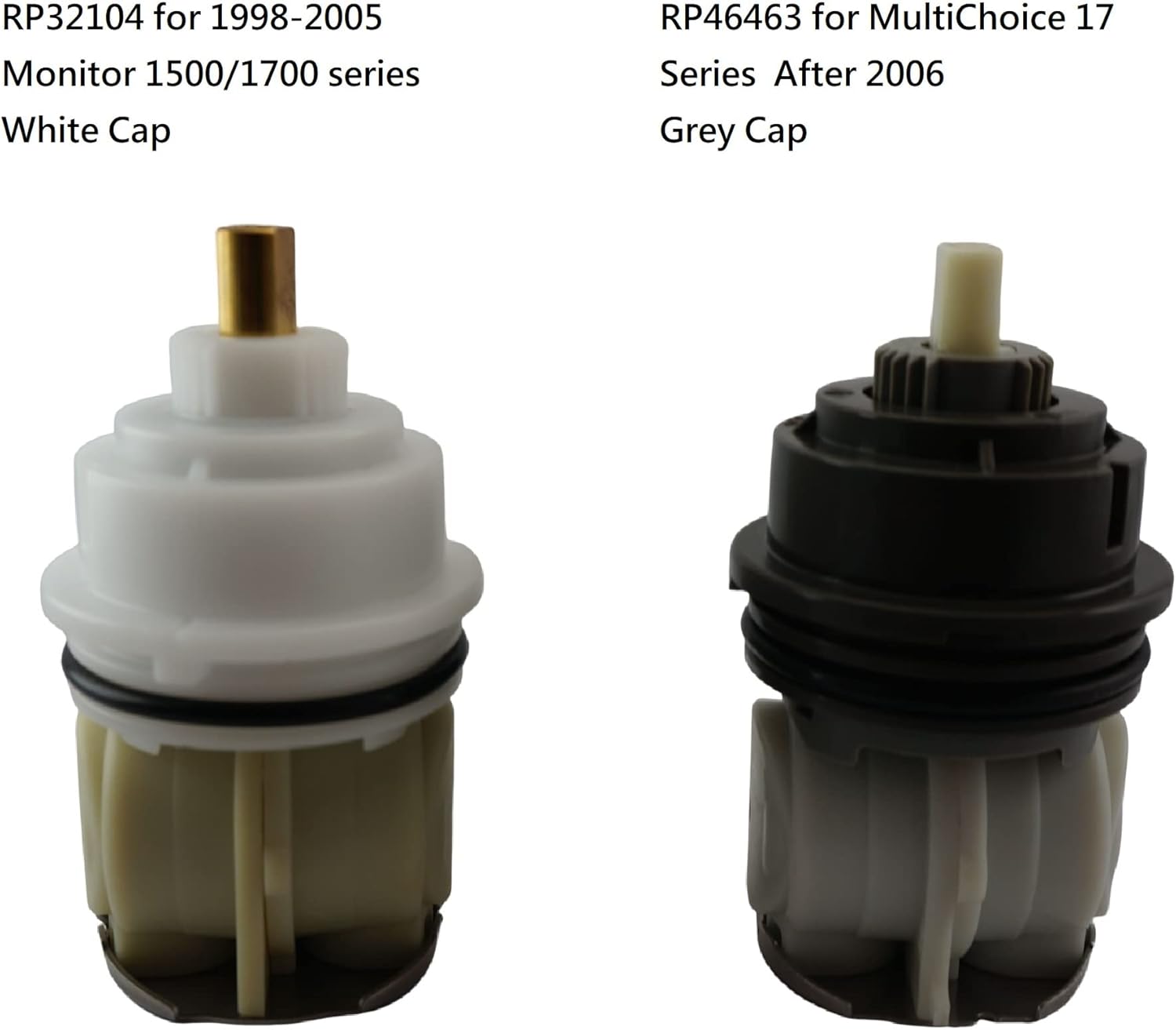 Reemplazo del adaptador de cartucho RP46073 para cartucho RP46463 para válvula de grifo de ducha Delta MultiChoice 17 Series