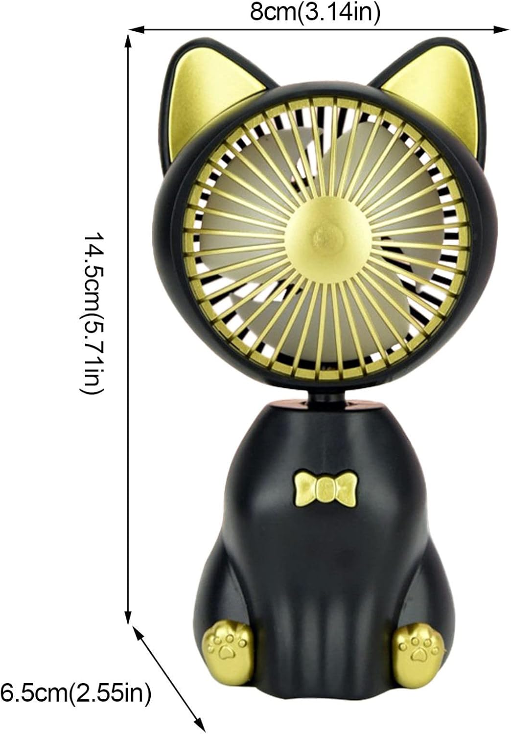 Ventilador de escritorio pequeño silencioso para interiores y exteriores, 4 velocidades, enchufe USB personal, ventilador de mesa portátil, aire