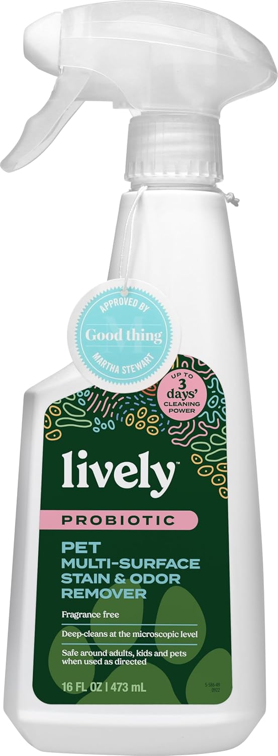 Lively Removedor de manchas y olores para mascotas