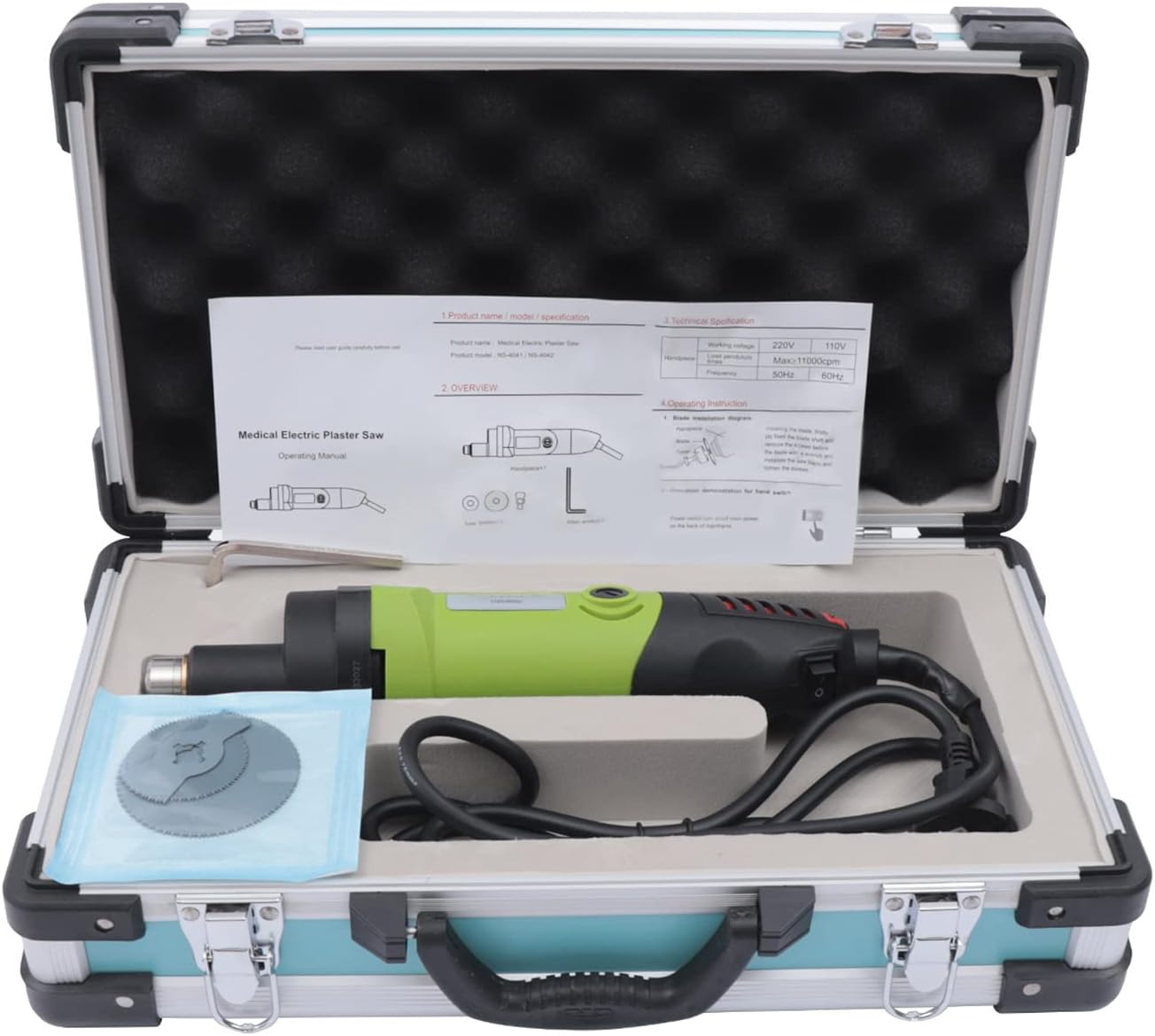 El yeso eléctrico médico vio la medicina deportiva ortopédica 110V 12500rpmmin (un sistema de sierra de yeso)