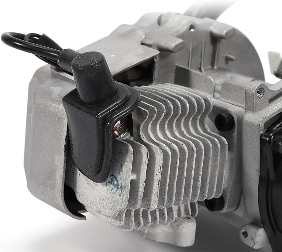 Motor de arranque de motor de 2 tiempos, motor de arranque de 47 cc, 49 cc, motor de un solo cilindro, refrigerado por aire, kit completo de motor