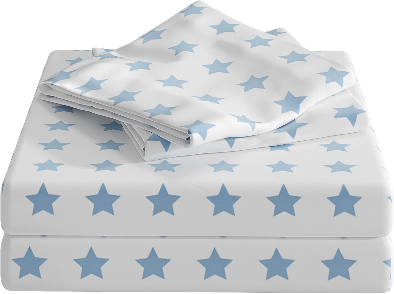 CGK Linens – Juego de sábanas de 4 piezas para niños, niñas, adolescentes, niños pequeños, con bolsillos profundos de fácil ajuste, transpirables,