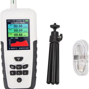 Probador de radiación, pantalla LCD de 3.2 pulgadas, contador Geiger de mano, detector de radiación nuclear con alarma de sonido y luz, para Probador de radiación, pantalla LCD de 3.2 pulgadas, contador Geiger de mano, detector de radiación nuclear con alarma de sonido y luz, para