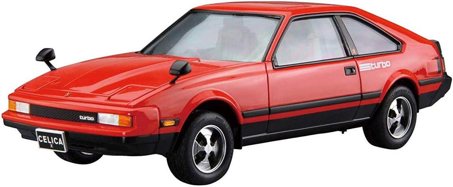 Aoshima 58503 El modelo de coche 082 Toyota Celica 2800GT 1982 Kit de escala 124