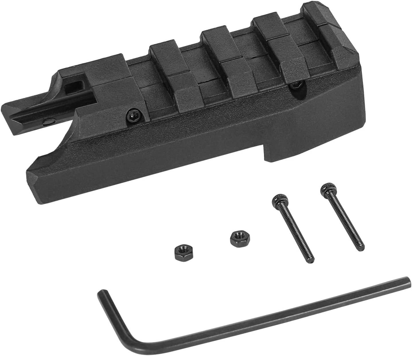 Zzhununt Adaptador de riel de aplicación Sig P365XL Picatinny de 4 ranuras para Sig P365XL Wilson Combat P365 XL Negro