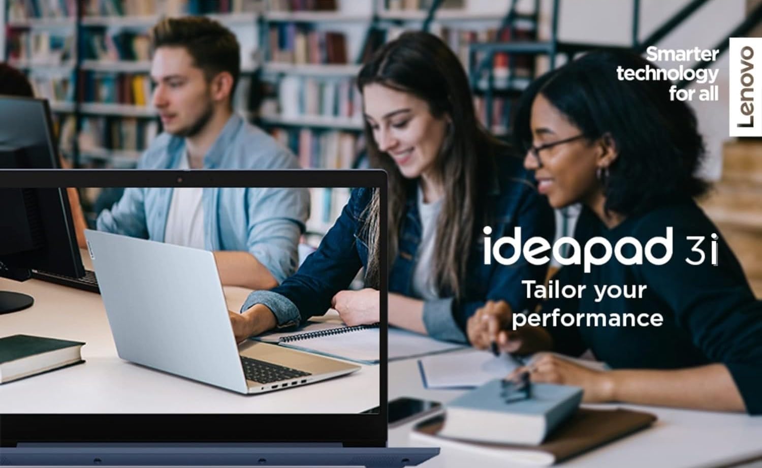 Lenovo IdeaPad 3 – Computadora portátil, pantalla táctil FHD de 15.6″, Intel Core i5-1155G7, 16 GB de RAM, 256 GB SSD, cámara web, HDMI, Wi-Fi 6,