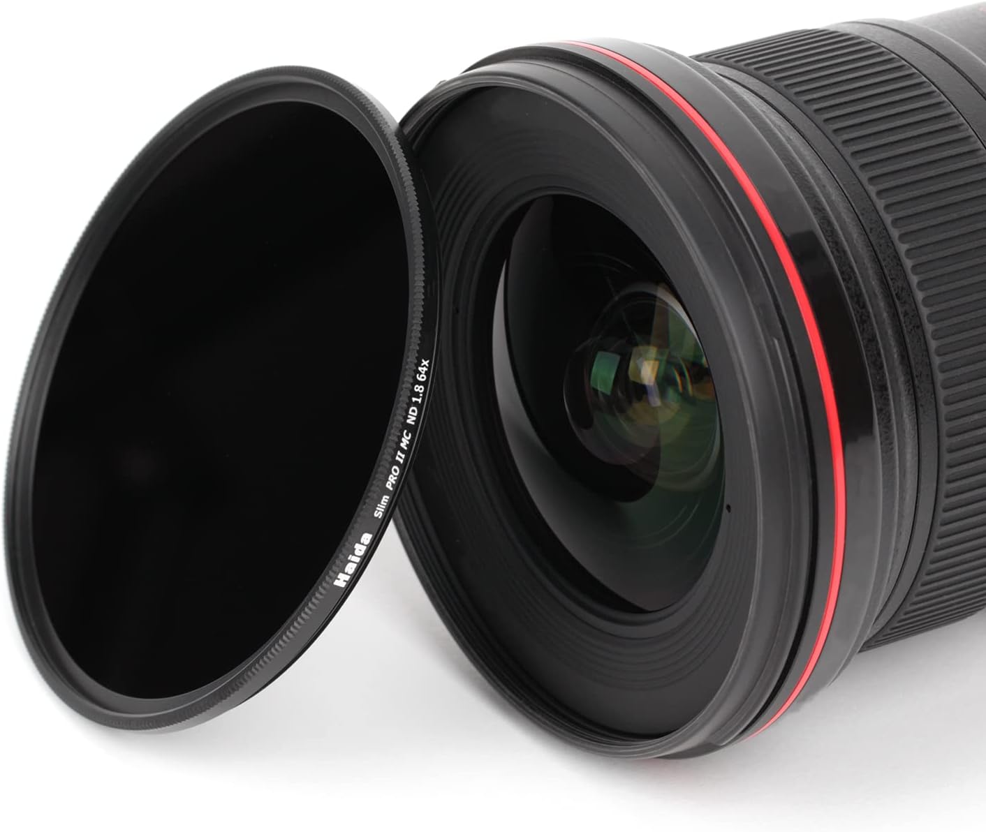 Haida Filtro ND1.8 (64x) para cámara de 6 paradas Slim Pro II de vidrio óptico multicapa impermeable, resistente a los arañazos, densidad neutra,