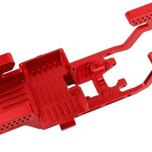 TRX4M Kit de marco de chasis de metal integrado para 118 RC Crawler TRX4-M Accesorios de pieza de actualización (rojo) TRX4M Kit de marco de chasis de metal integrado para 118 RC Crawler TRX4-M Accesorios de pieza de actualización (rojo)