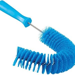 Vikan 53723 Cepillo de gancho, limpiador de tubos, tubos y canalones curvado de 14.17 pulgadas sin BPA, compatible con postes de extensión de Vikan Vikan 53723 Cepillo de gancho, limpiador de tubos, tubos y canalones curvado de 14.17 pulgadas sin BPA, compatible con postes de extensión de Vikan