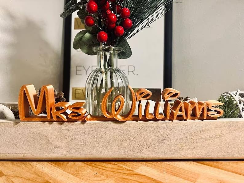 Name Plate, Teacher Plate, Custom Desk Plate, Name Plate, Name Plaque, Custom Name Plate