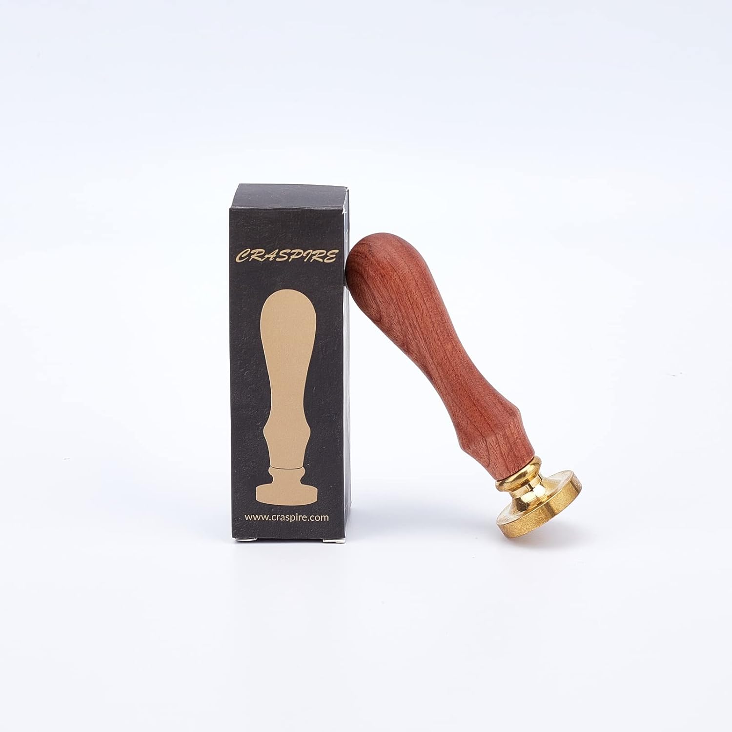 CRASPIRE Sello de cera de nutria, sello vintage de amor, sello de cera de sellado ovalado de latón extraíble con mango de madera para invitaciones