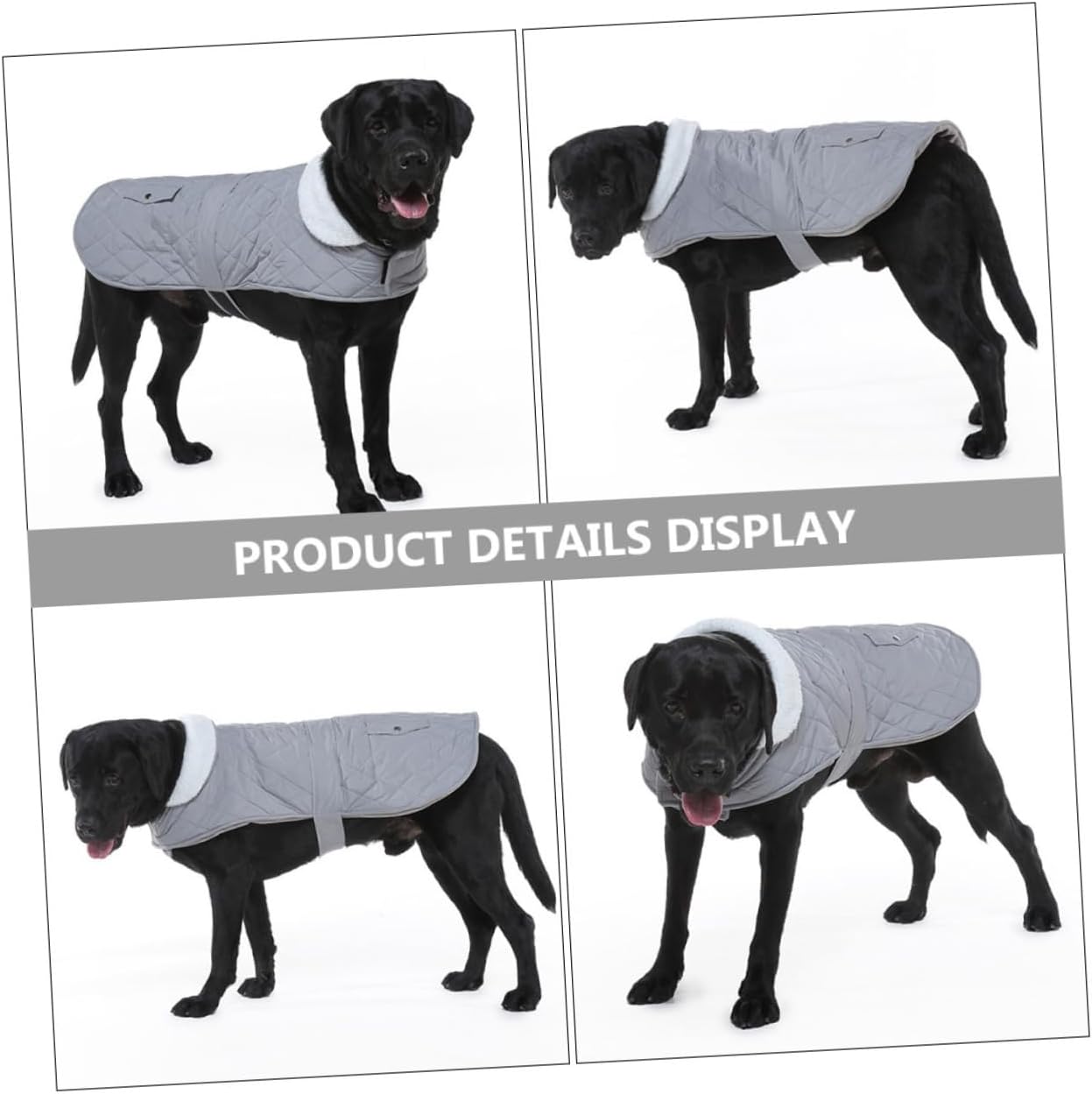 NOLITOY Ropa para mascotas Abrigo de invierno para mascotas, ropa de nieve para perros, ropa cálida para mascotas, senderismo, abrigos para perros,