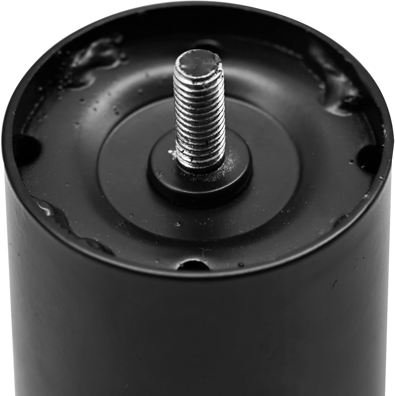 Skuehod Patas de metal de 5 pulgadas de repuesto para base de cama eléctrica ajustable, rosca M8 con adaptadores M10 (5 pulgadas, rosca M8)