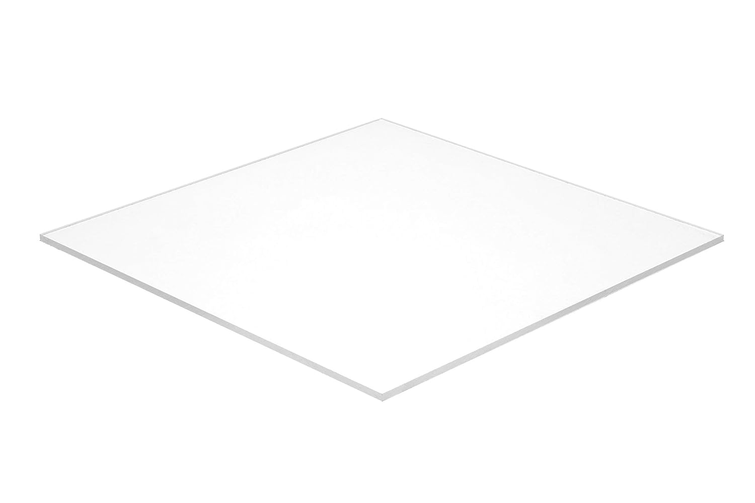 FALKEN DESIGN – Falkendesign-Acrílico-CL-116-1824 Hoja de plexiglás Acrílico Falken Design, Transparente, 18″ x 24″ x 116″