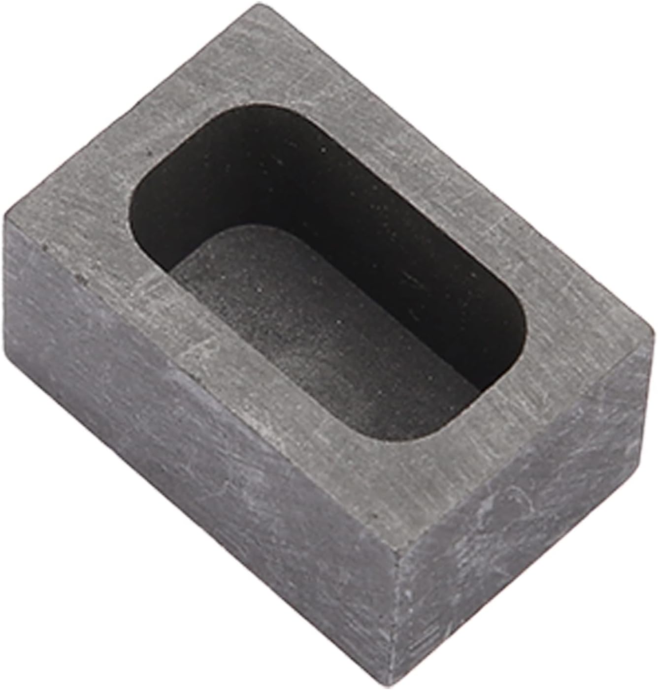 Molde de grafito rectangular estable de alta temperatura para fundir aleación de metal de fusión de oro y plata