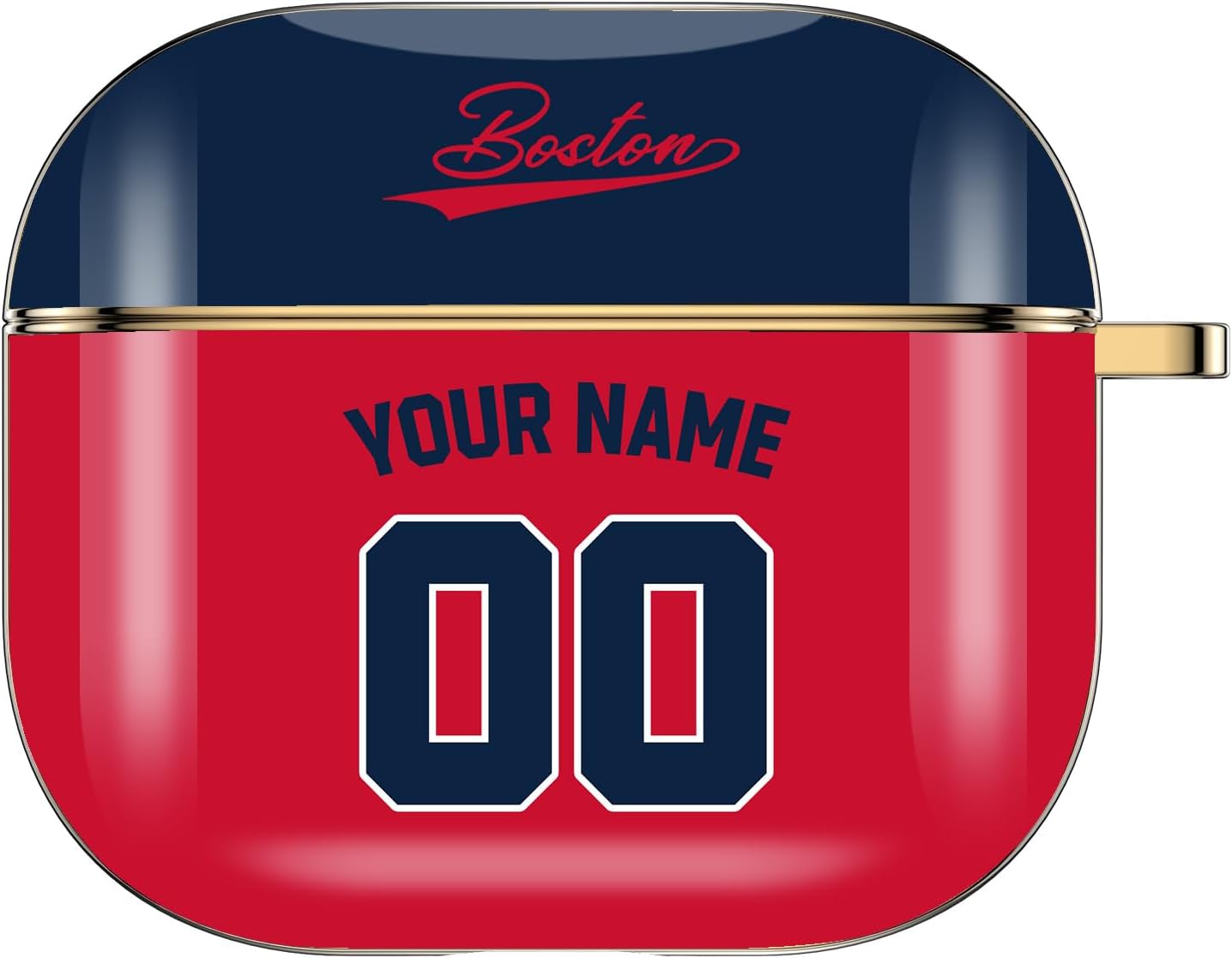 Funda personalizada con nombre y número para AirPods Pro de 3 generación Pro 2 (2019, 2021, 2022) con llavero personalizado, regalo para fanáticos