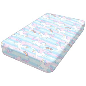Funda para cambiador de pañales de bebé, 1 paquete de sábanas bajeras de alta calidad, 28 x 32 pulgadas, tamaño estándar, mezcla de algodón ultra Funda para cambiador de pañales de bebé, 1 paquete de sábanas bajeras de alta calidad, 28 x 32 pulgadas, tamaño estándar, mezcla de algodón ultra