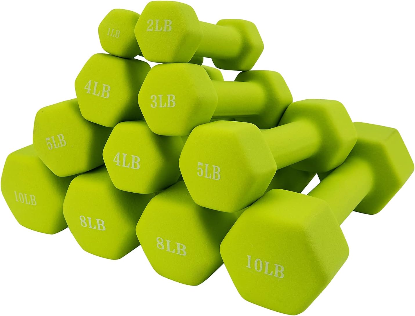 Saorzon Juego de 2 mancuernas para ejercicio y fitness para gimnasio en casa, pesas libres hexagonales de mano 1 2 3 4 5 8 10 12 15 20 25 30 35