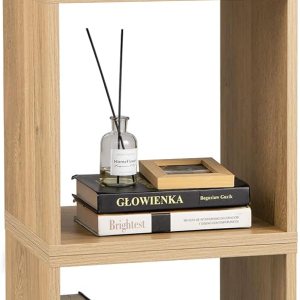 Giantex Organizador de estantería de 2 cubos, estantería abierta de 2 niveles de 15 pulgadas de alto con dispositivo anti-caída, organizador de Giantex Organizador de estantería de 2 cubos, estantería abierta de 2 niveles de 15 pulgadas de alto con dispositivo anti-caída, organizador de