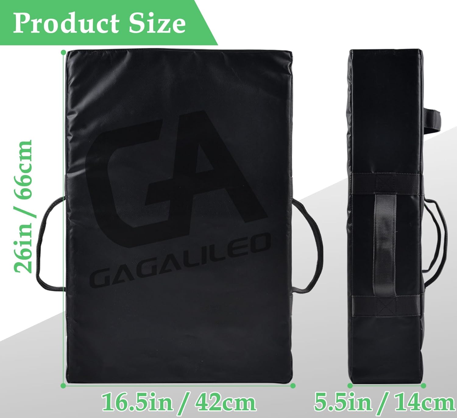 Gagalileo Almohadilla de bloqueo, maximiza tu entrenamiento multideporte bloqueo pad  cuero sintético duradero, núcleo de espuma de alta densidad,