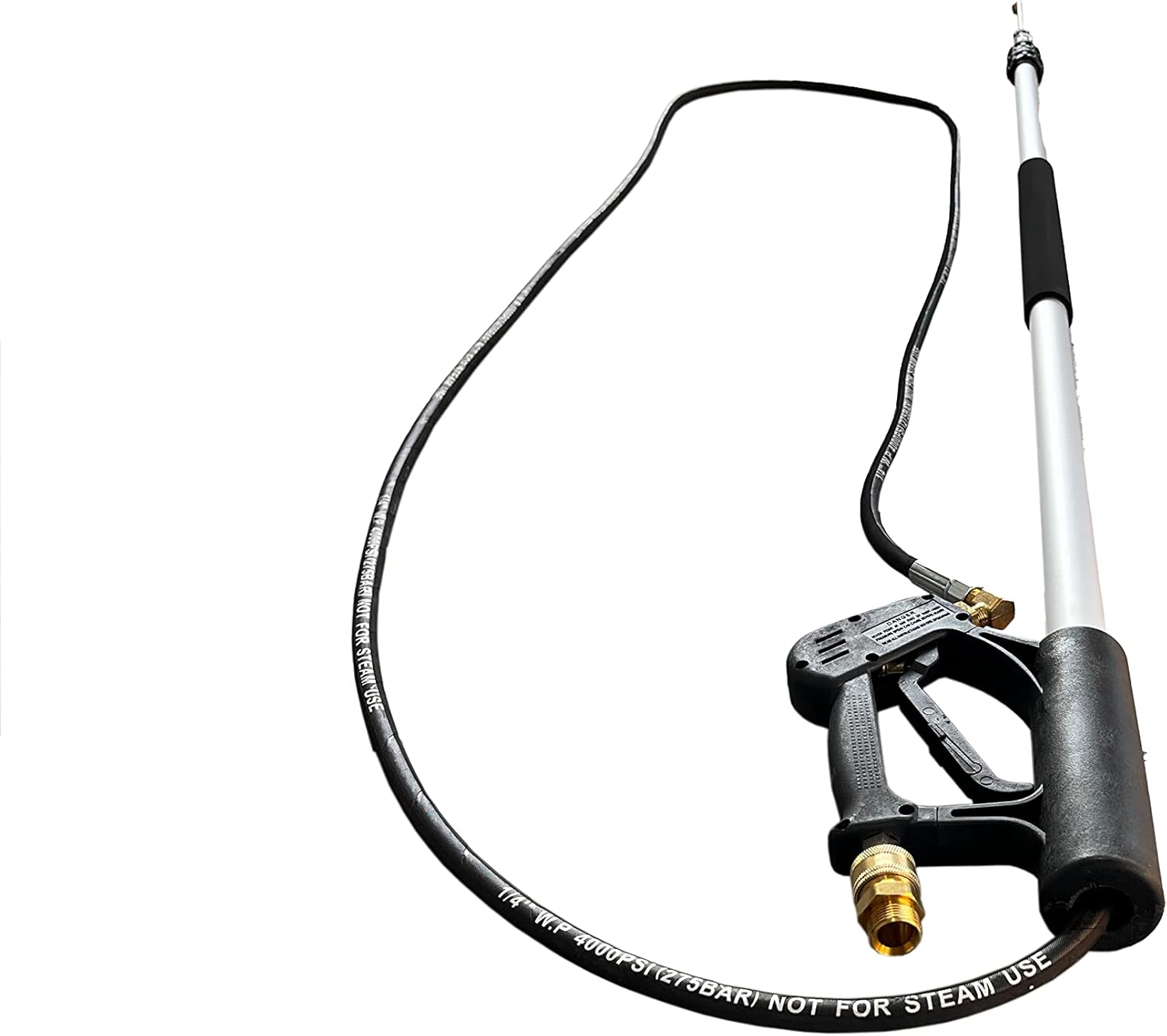 AR Annovi Reverberi, ARTEL-18C – Lanza telescópica para lavadora a presión y accesorios de conexión. 4000 PSI máximo, 7 GPM máximo, extensión de 18