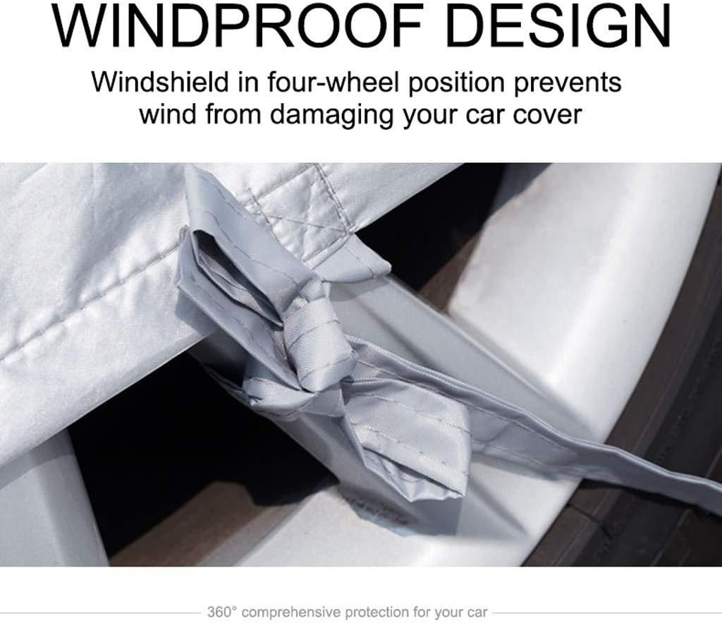 Funda para automóvil compatible con Volkswagen Phaeton cubierta exterior completa transpirable para interiores y exteriores, impermeable, resistente