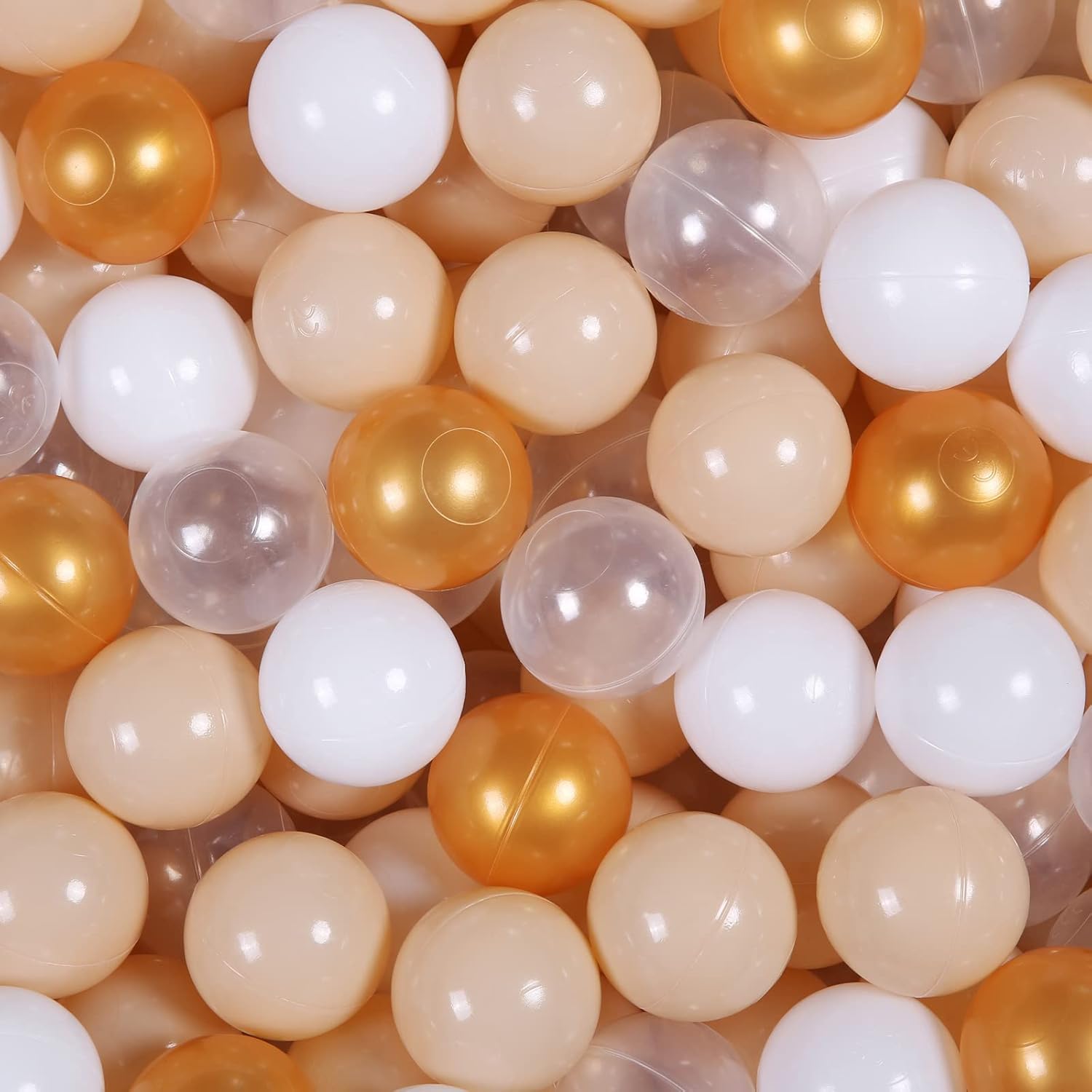 Realhaha Pelotas de piscina para bebés, temática oceánica, paquete de 100 unidades, crea una aventura submarina para tu pequeño